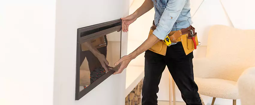 Metal Fireplace Installation in Sierra Vista Southeast, Arizona